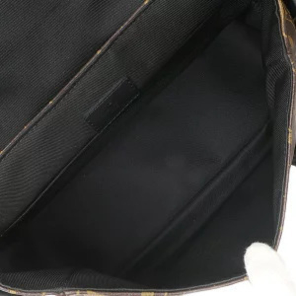 Louis Vuitton LV Trail Messenger Bag Monogram Macassar Brown Black Brown - Picture 10 of 11
